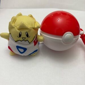 1999 Burger King Pokemon #175 Togepi with Pokeball